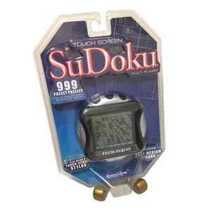 Touch Screen Sudoku Multi-Player Electronic Handheld Game Brand New in Package